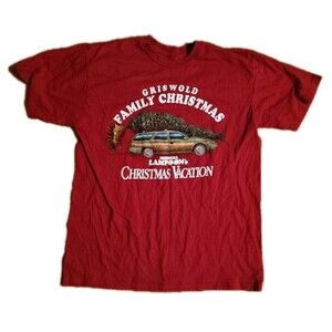 National Lampoon's Christmas Vacation Griswold Family Christmas T-shirt Size M